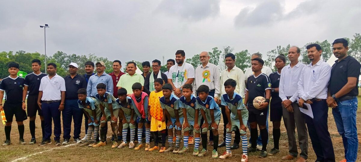 राज्य स्तरीय प्रथम लिटिल चैंप फुटबॉल टूर्नामेंट में बालक टीम ने तीसरा स्थान प्राप्त कर जिले को किया गौरवान्वित
