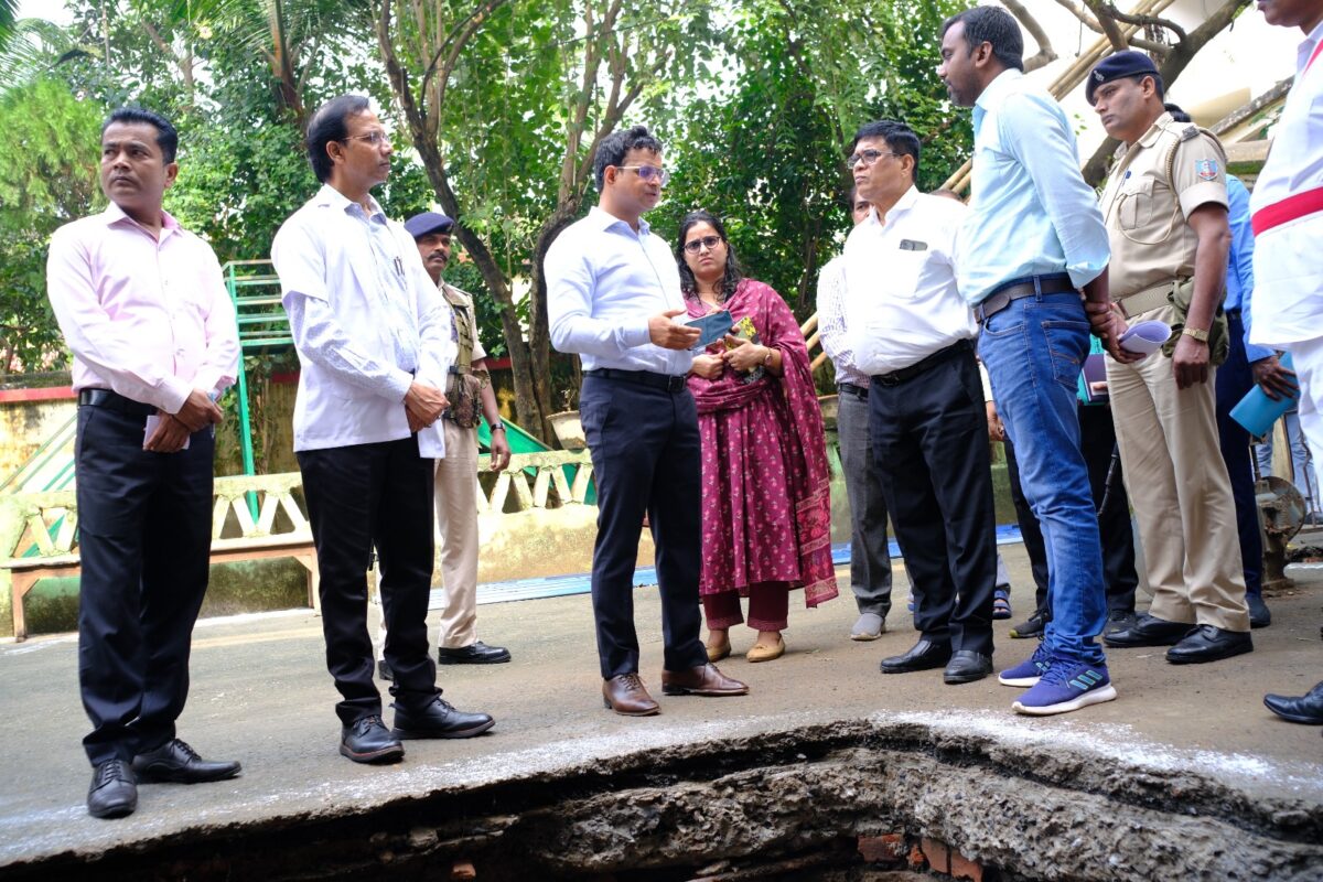 पुराना सदर अस्पताल का औचक निरीक्षण